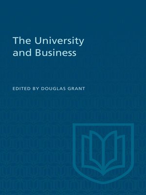 cover image of The University and Business